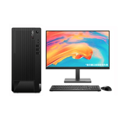 联想（Lenovo）Think E97台式计算机 商用台式机电脑i3-10100/8G/1T+256G固态/21.5寸显示屏