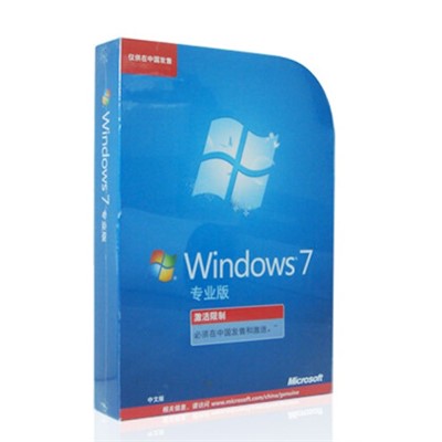 微软/Microsoft windows 7通用计算机软件 专业版/操作系统