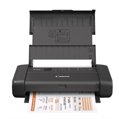 佳能（Canon) TR150喷墨打印机 便携式彩色喷墨无线移动文档照片打印机