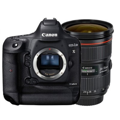 佳能（Canon）EOS-1DX Mark II/1DX2单反/单电/微单相机  全画幅相机 EF 24-70mm 2.8L II USM套装